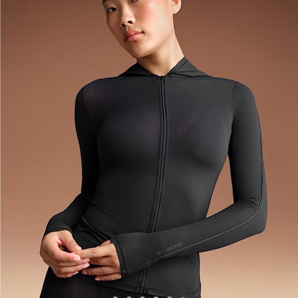Skims X Nike Weightless Zip Up Hoodie